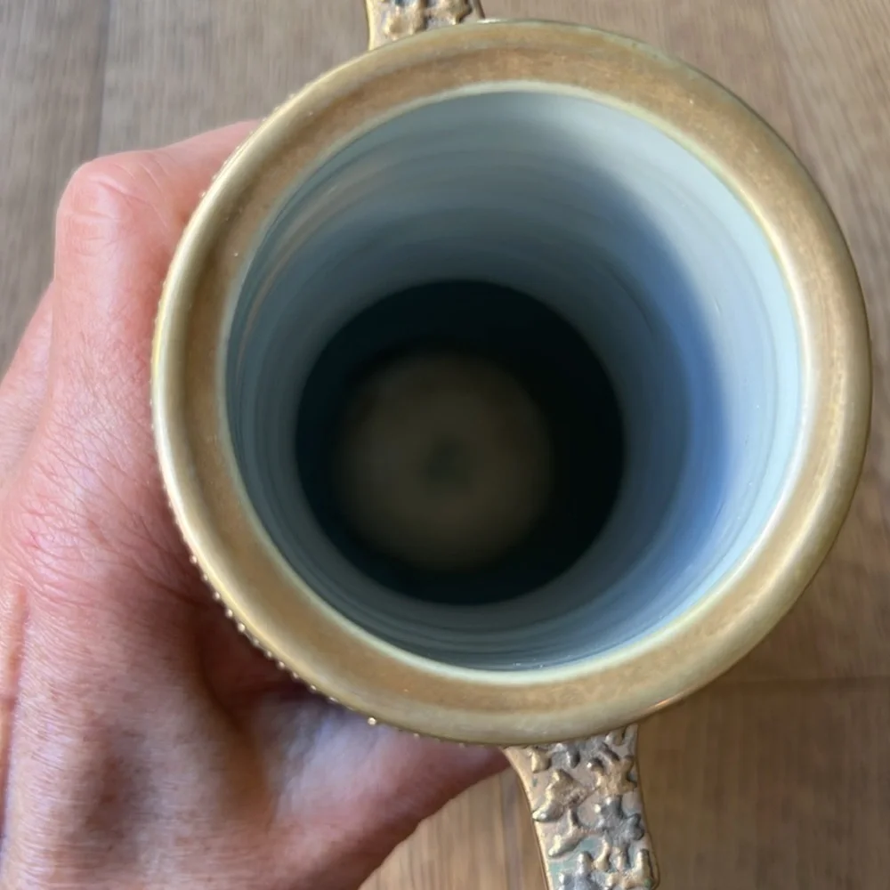 Nippon Morimura Hand Painted Amphora Vase Circa 1911-1921